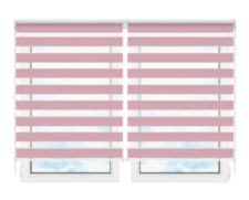 Рулонные шторы мини День Ночь Делия 114 цена. Купить в «Мастерская Жалюзи»