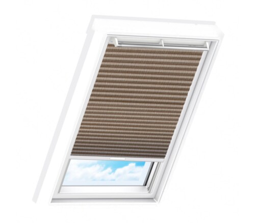 Плиссе мансардные (шторы, жалюзи) оттава б.о коричневый цена. Купить в «Мастерская Жалюзи»