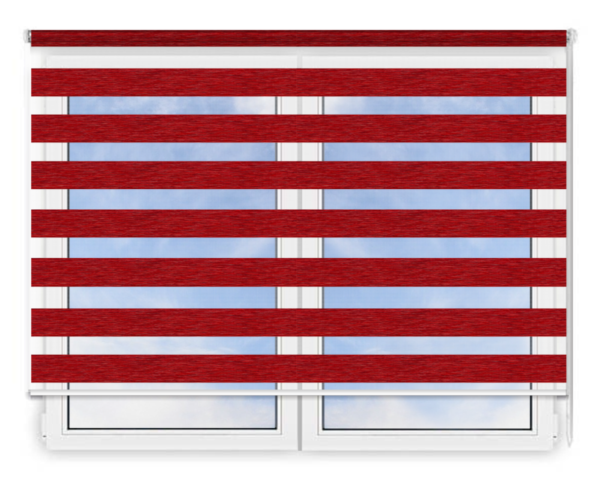 Стандартные рулонные шторы День Ночь Бергамо 219 цена. Купить в «Мастерская Жалюзи»