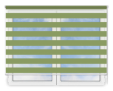 Стандартные рулонные шторы День Ночь Делия 124 цена. Купить в «Мастерская Жалюзи»