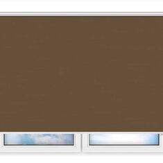 Стандартные рулонные шторы Лусто-коричневый