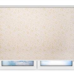 Стандартные рулонные шторы Рябина-бежевый